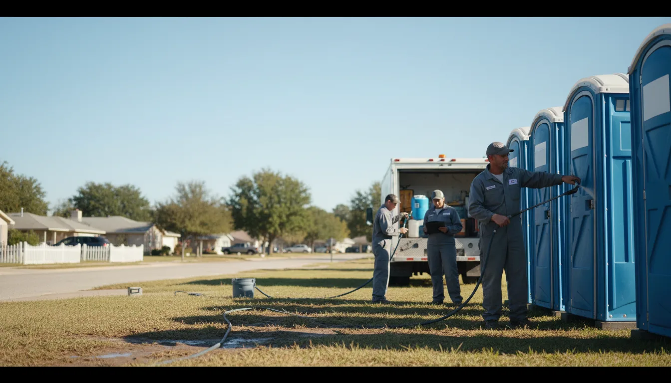 Long-Term Portable Toilet Rental in Brantley, AL near me